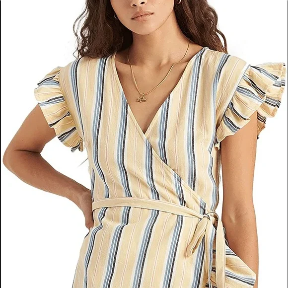 🔆BILLABONG🔆 WRAP AND ROLL WRAP DRESS - Picture 13 of 16